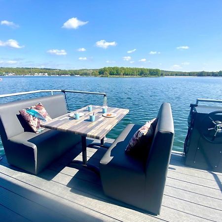 Houseboat Met Dakterras Mookerplas Middelaar Exterior foto