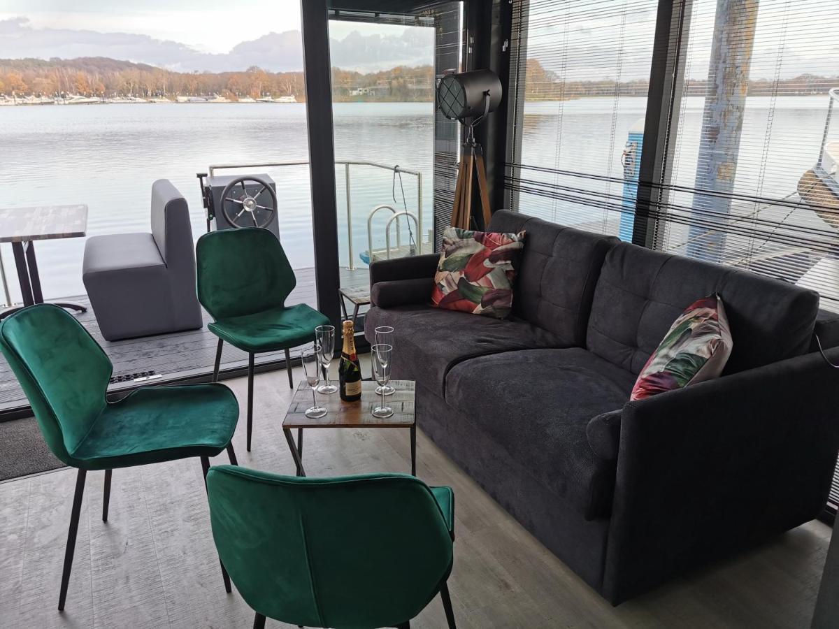 Houseboat Met Dakterras Mookerplas Middelaar Exterior foto