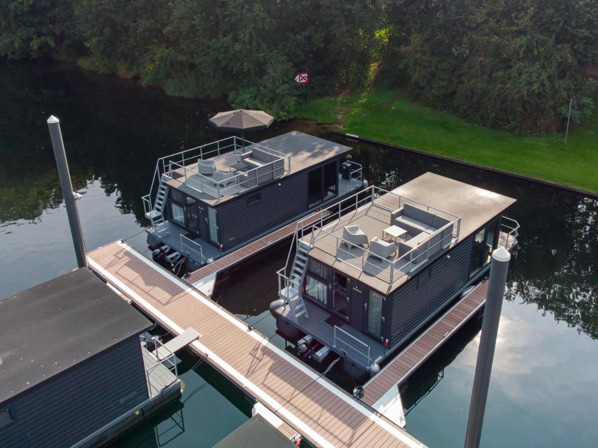 Houseboat Met Dakterras Mookerplas Middelaar Exterior foto